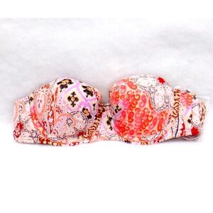 VICTORIA'S SECRET Classic Bandeau Bikini Top Size 34A NWT